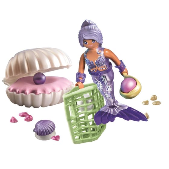 PLAYMOBIL® Princess Magic Γοργόνα με μαργαριταρένιο κοχύλι (71502) image 1