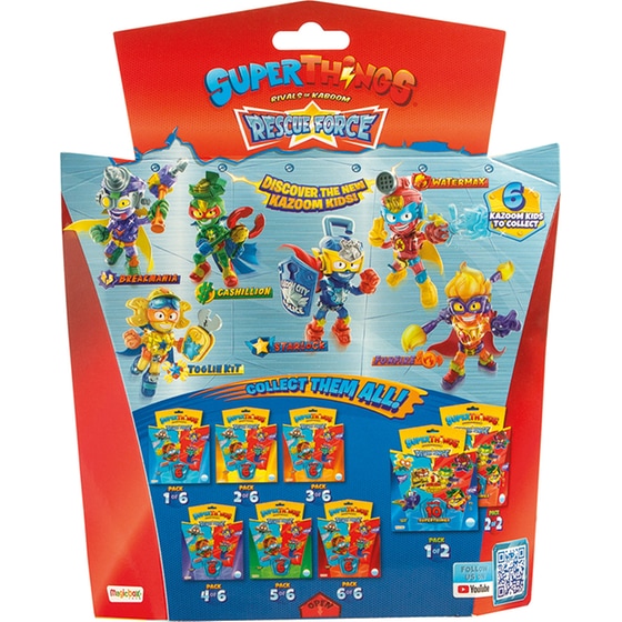 Superthings Μικροπλάσματα Rescue Force Blister  9+1 Φιγούρες image 9