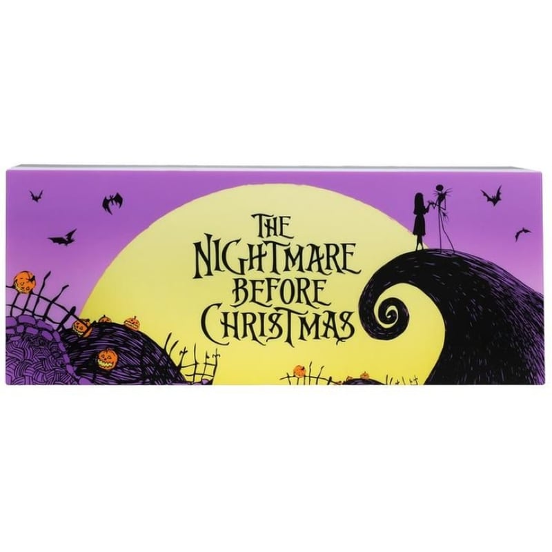 Φωτιστικό Paladone Disney - Nightmare Before Christmas Logo Light