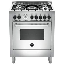 LA GERMANIA AMN765GXT(GN) 56 Lt Inox Κουζίνα Φυσικού Αερίου