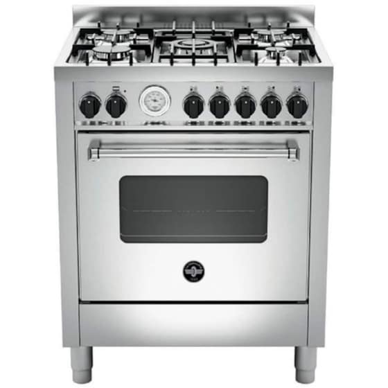 LA GERMANIA AMN765GXT(GN) 56 Lt Inox Κουζίνα Φυσικού Αερίου image 0
