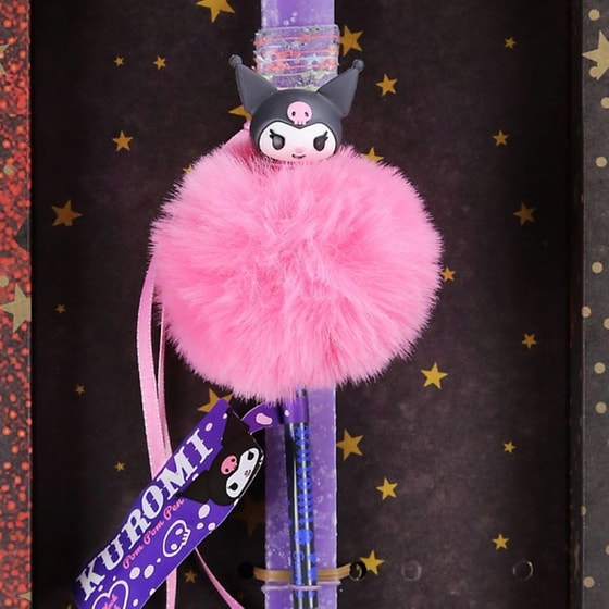 Λαμπάδα&nbsp;Synchronia&nbsp;Στυλό&nbsp;Pom&nbsp;Pom&nbsp;Kuromi&nbsp;Lilac image 2