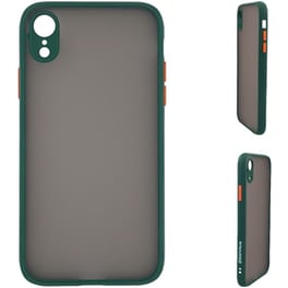 Θήκη Apple iPhone XR - Sonique Color Button Bumper - Πράσινο