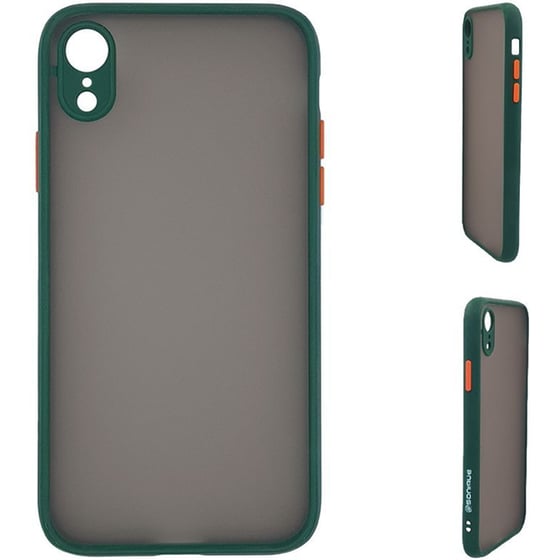 Θήκη Apple iPhone XR - Sonique Color Button Bumper - Πράσινο image 0