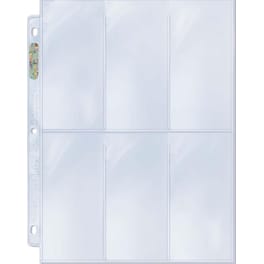 Ultra Pro 6-pocket Platinum Σελίδες Αποθήκευσης Καρτών