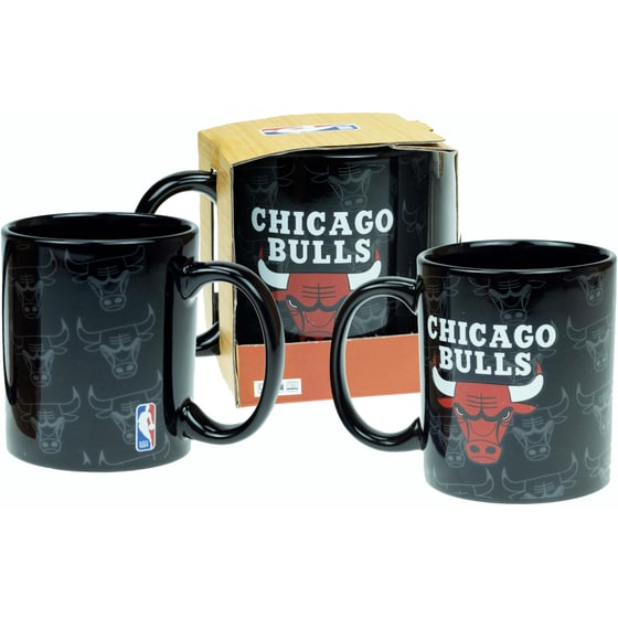 Κούπα Back Me Up NBA Chicago Bulls Κεραμική 315 ml - Μαύρη image 1