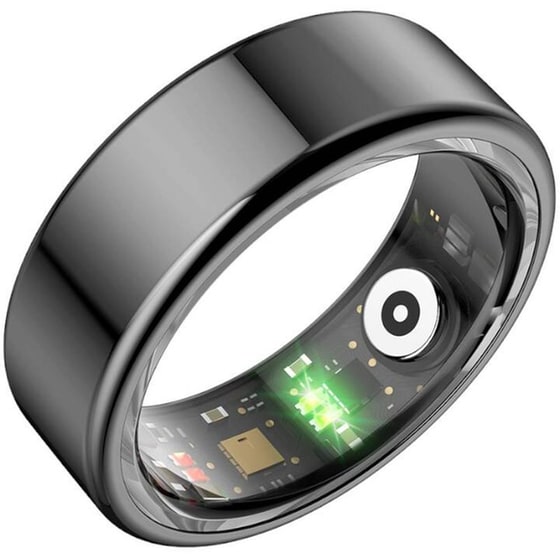 Smart Ring Colmi R02 20.3mm Size 11 - Black image 1
