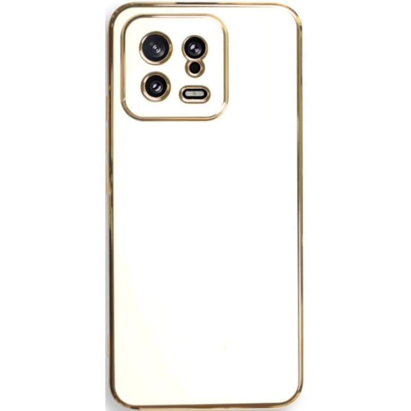 Θήκη Xiaomi 13 - Bodycell Gold Plated - White