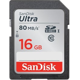 Sandisk Ultra SDHC 16GB Class 10 UHS-I
