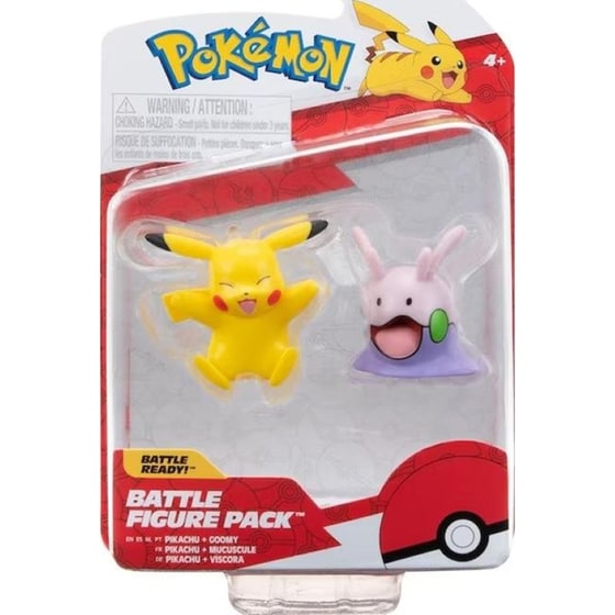 Φιγούρες Jazwares Pokemon - Pikachu And Goomy (6cm) image 0