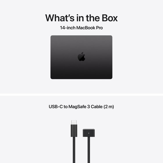 Apple MacBook Pro MJ3D4GR/A 14" M5 Chip QHD+ (Apple M5 10 Cores/32GB/1TB SSD/10 Cores GPU/macOS) Space Black image 8