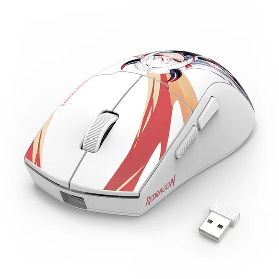 Redragon M918-AKG-PRO Gaming Ασύρματο Ποντίκι - Anime White image 8