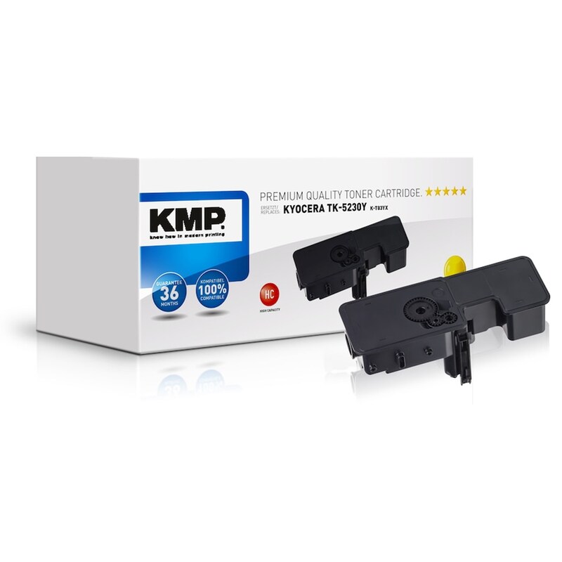 Kmp K-t83yx Toner Yellow Compatible W. Kyocera Tk-5230 Y KMP