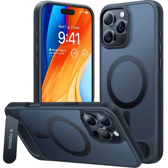 Θήκη Apple iPhone 16 Pro Max - Torras Pstand - Black image 0