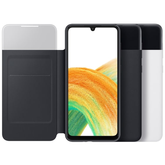 Θήκη Samsung Galaxy A33 - Samsung S View Wallet Cover - White image 5