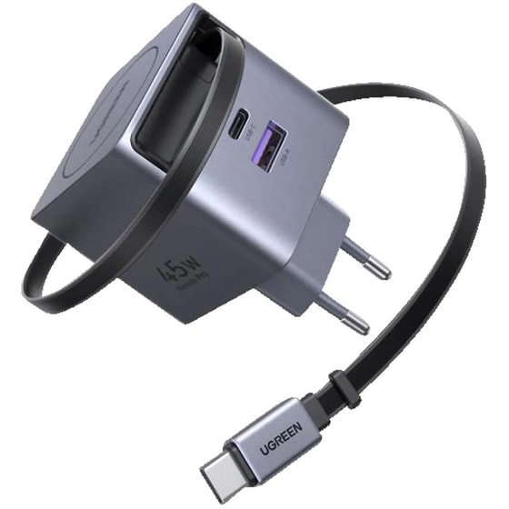 Φορτιστής UGreen 45W USB-C  - Black image 0