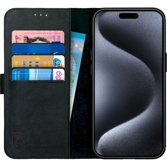 Θήκη Apple iPhone 15 Pro Max - Rosso Deluxe - Μαύρο image 0