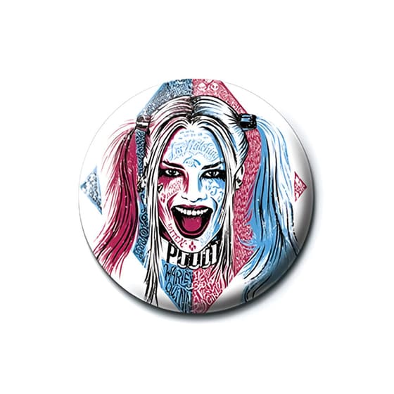 Κονκάρδα Pyramid DC Harley Quinn Tattoo - Πολύχρωμη image 0