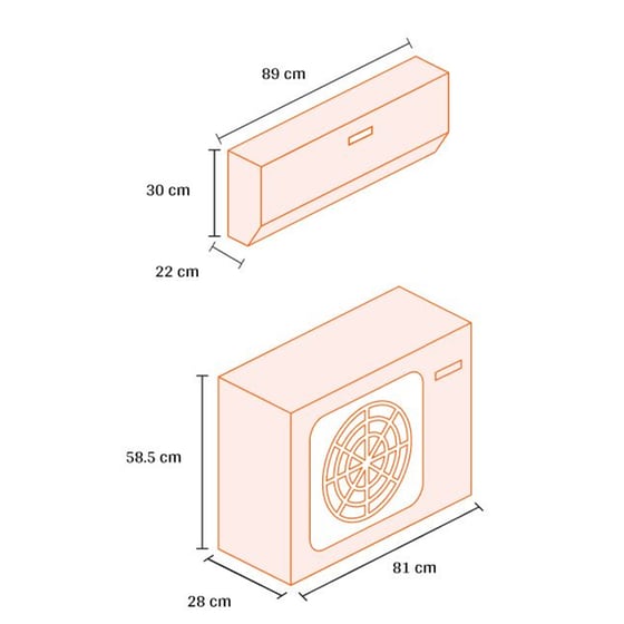 JURO-PRO Oxygen Eco II 18K Κλιματιστικό Inverter 18.000 BTU A++/A+++ με Ιονιστή & WiFi image 1
