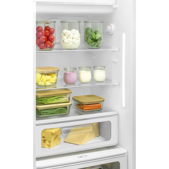 SMEG FAB28LPG5 270 Lt Παστέλ Πράσινο Μονόπορτο Ψυγείο image 6
