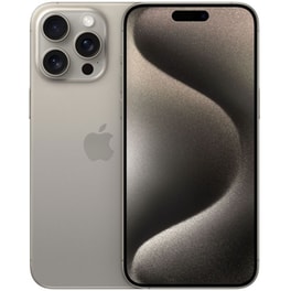 Μεταχειρισμένο Apple iPhone 15 Pro 256GB Natural Titanium second go Certified by iRepair