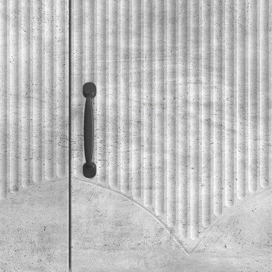 Έπιπλο Τηλεόρασης VidaXL 99x34.5x47 cm - Γκρι Σκυροδέματος image 9