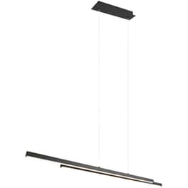 Trio Lighting Κρεμαστό Φωτιστικό Μαύρο LED 8x110εκ.