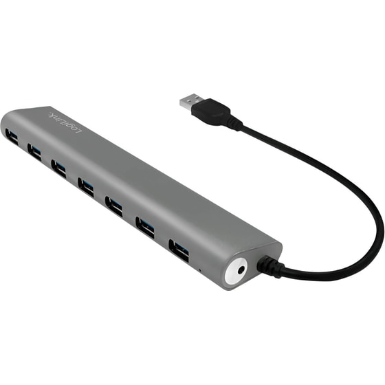 LogiLink UA0308 USB Hub 7-Port USB 3.0 συμβατό με USB-A image 2