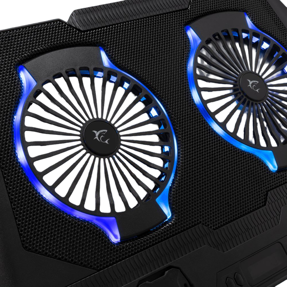 Βάση Laptop Cooler White Shark 17.3" Μαύρο image 1