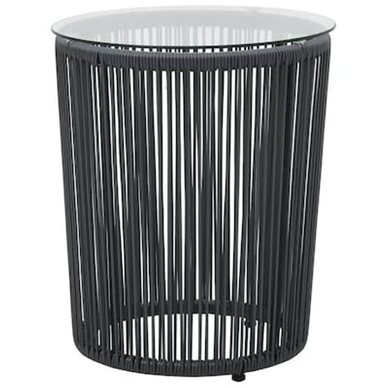 Vidaxl Σετ Επίπλων Bistro 3 Τεμαχίων Ανθρακί Ρατάν Pvc Με Μαξιλάρια image 2
