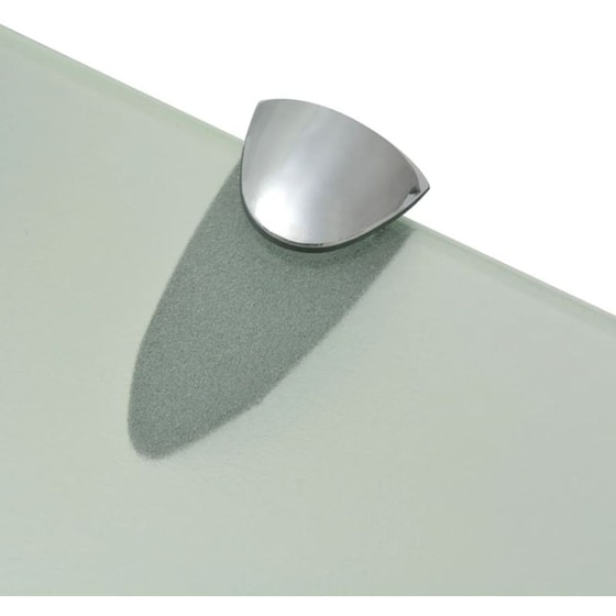 Ράφια Τοίχου VidaXL από Γυαλί 40x20 cm 2 Τμχ - Διάφανο image 4