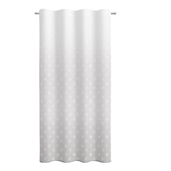Παιδική Κουρτίνα Guy Laroche Astra Silver 145x270 cm image 0