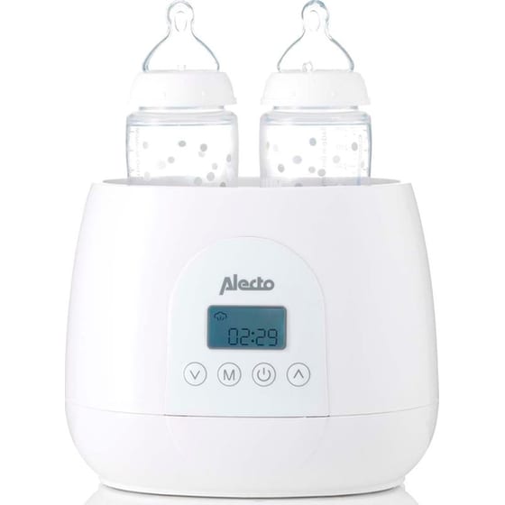Alecto BW700TWIN Γρήγορος Ψηφιακός Θερμαντήρας για 2 Μπιμπερό & Βρεφικής Τροφής image 1