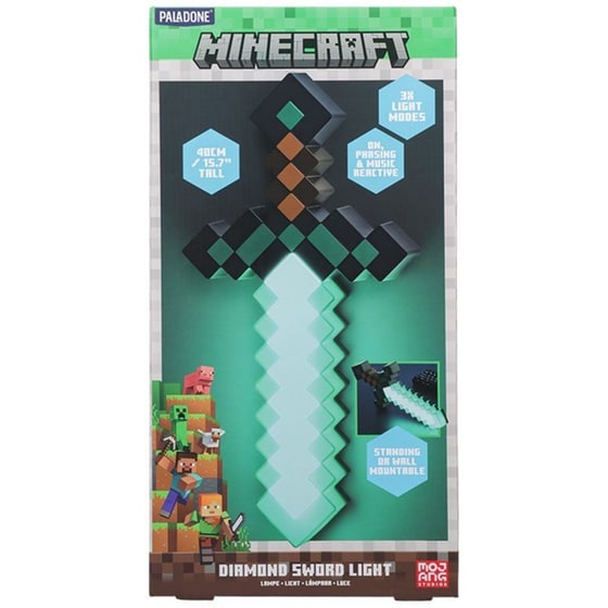 Διακοσμητικό Φωτιστικό Paladone Minecraft 40cm - Sword image 1