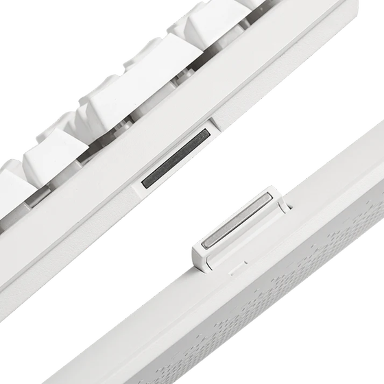 Gaming Πληκτρολόγιο Redragon Shiva K512 Ενσύρματο RGB - White image 1