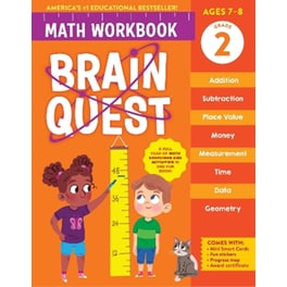 Brain Quest Math Workbook: 2nd Grade