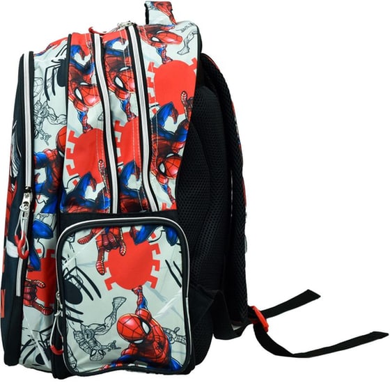 Τσάντα Πλάτης Δημοτικού Gim Spiderman Spider Wall image 3