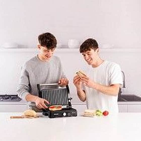 Ψηστιέρα Γκριλιέρα TAURUS GRILL & CO GR1500X 1500W Inox image 6