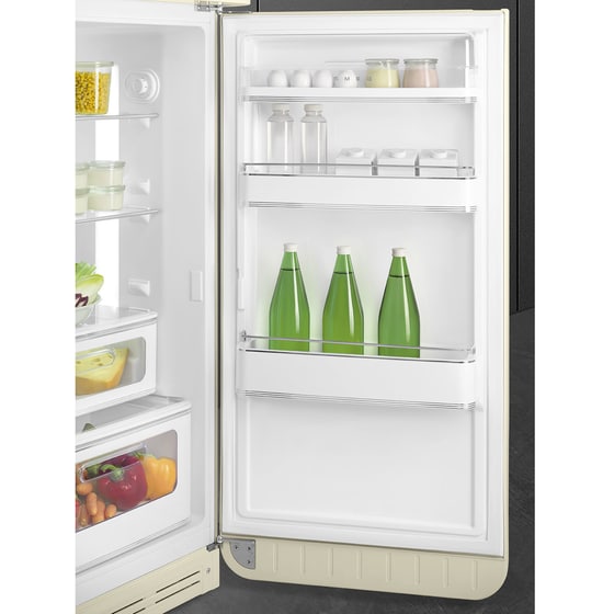 SMEG FAB30RCR5 294 Lt Μπεζ Δίπορτο Ψυγείο image 6
