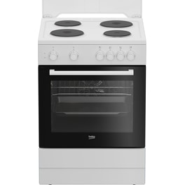 BEKO FBE66000WD 66 Lt Λευκό Ηλεκτρική Κουζίνα Εμαγιέ