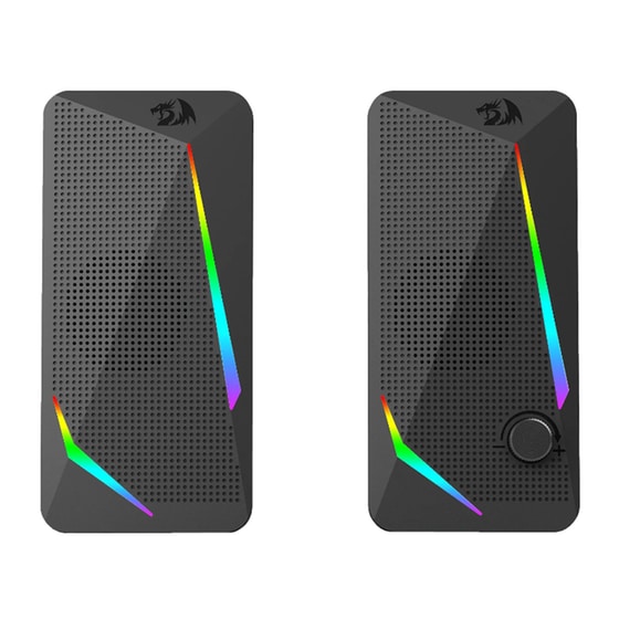 Ηχεία 2.0 Redragon Waltz GS510 6W - Μαύρο image 2