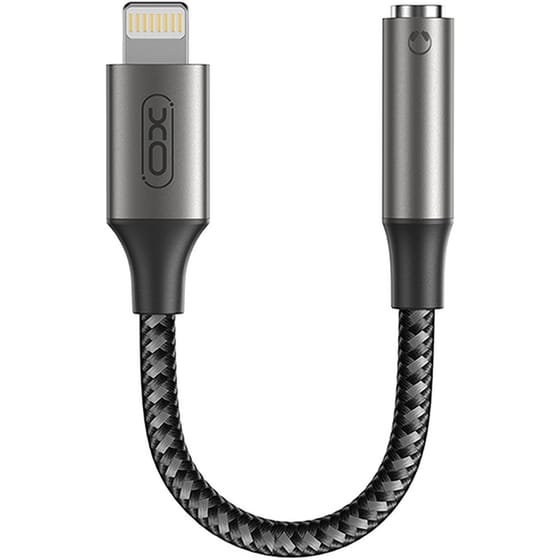 Αντάπτορας XO NBR258C Lightning Male σε 3.5 mm Female - Γκρι image 1
