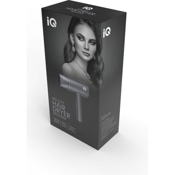 Σεσουάρ Μαλλιών IQ HD-1277 1800 W Γκρι image 1