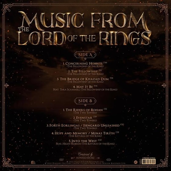 Music From The Lords Of The Rings Trilogy (Green) image 1