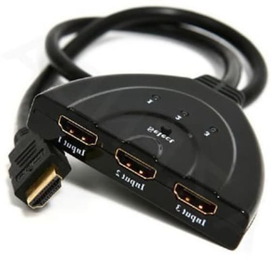 HDMI Switch Cablexpert HDMI Male σε 3x HDMI Female image 0