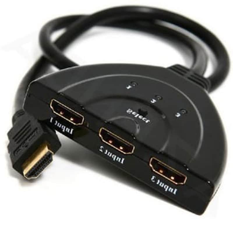 CABLEXPERT HDMI Switch Cablexpert HDMI Male σε 3x HDMI Female