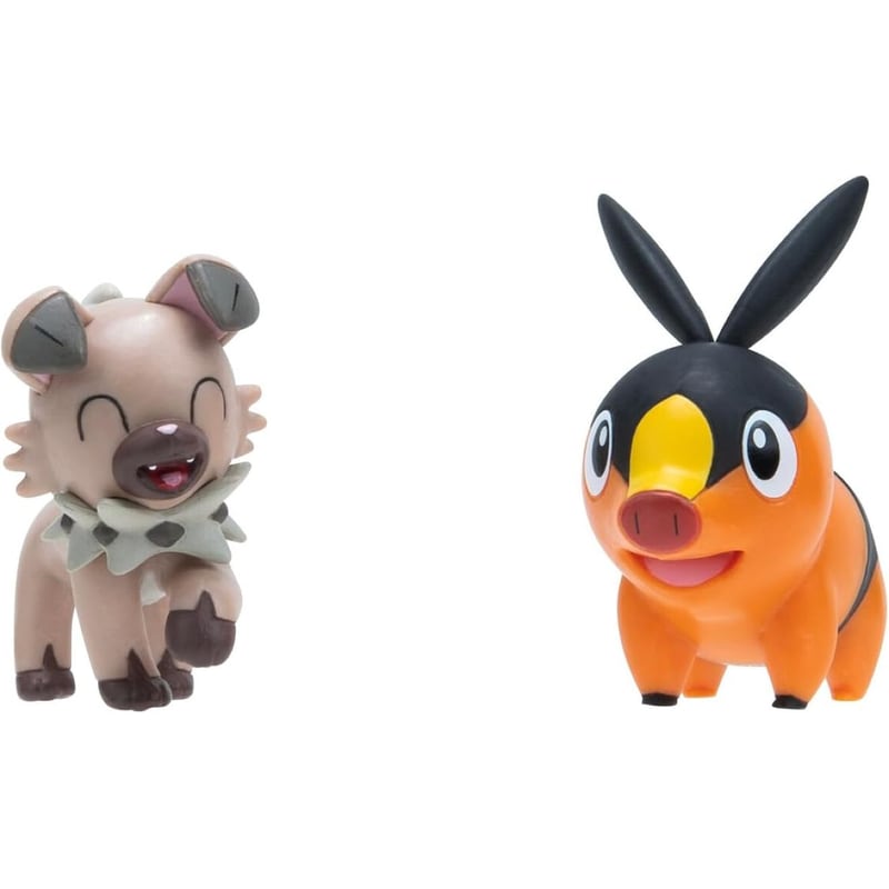 JAZWARES Φιγούρα Pokemon Tepig and Rockruff (JW095007-W14)