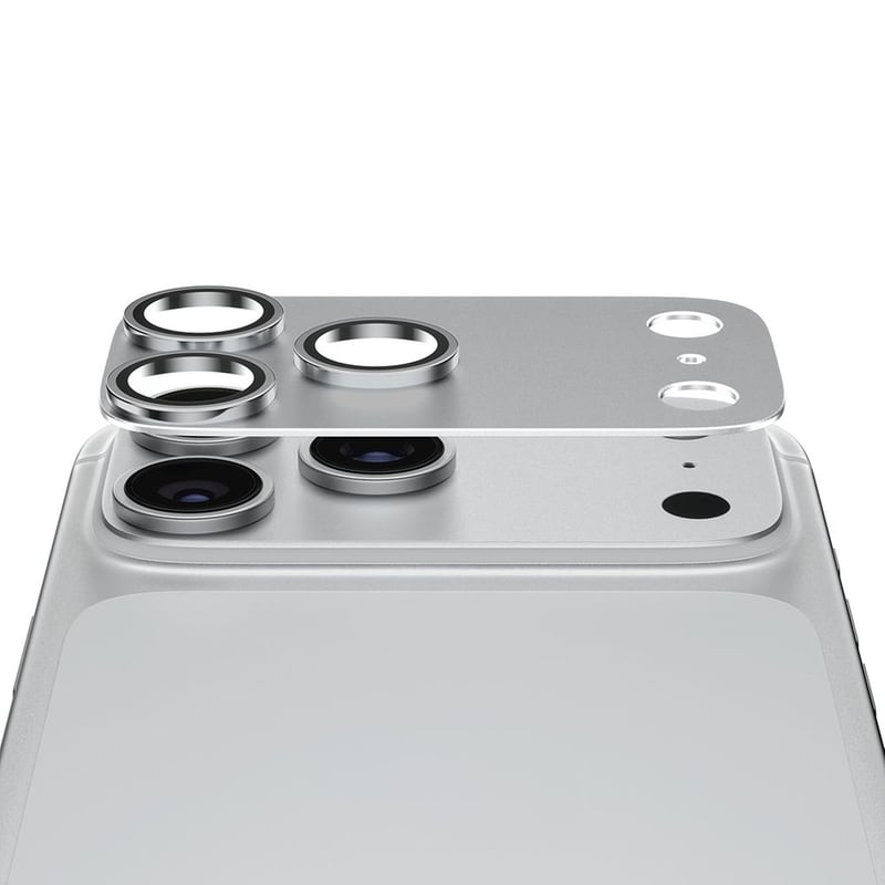 Προστατευτικό καμερών Apple iPhone 18 Pro - PanzerGlass Fender Camera Protector - Light Grey