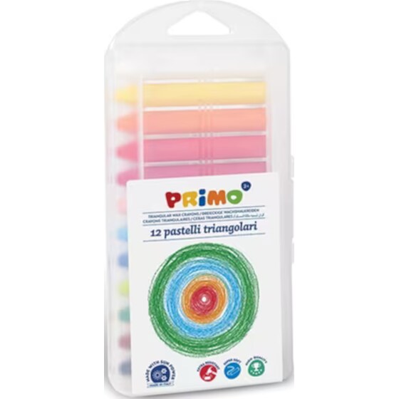 Κηρομπογιές Primo 85Mm Super Soft 12 Τεμάχια image 0