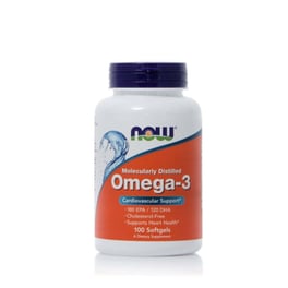 Λιπαρά Οξέα Now Omega-3 1000mg - 100 κάψουλες
